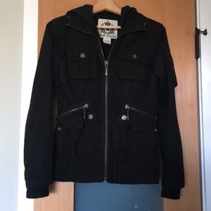 BB Dakota Black Utility Jacket (Twilight)